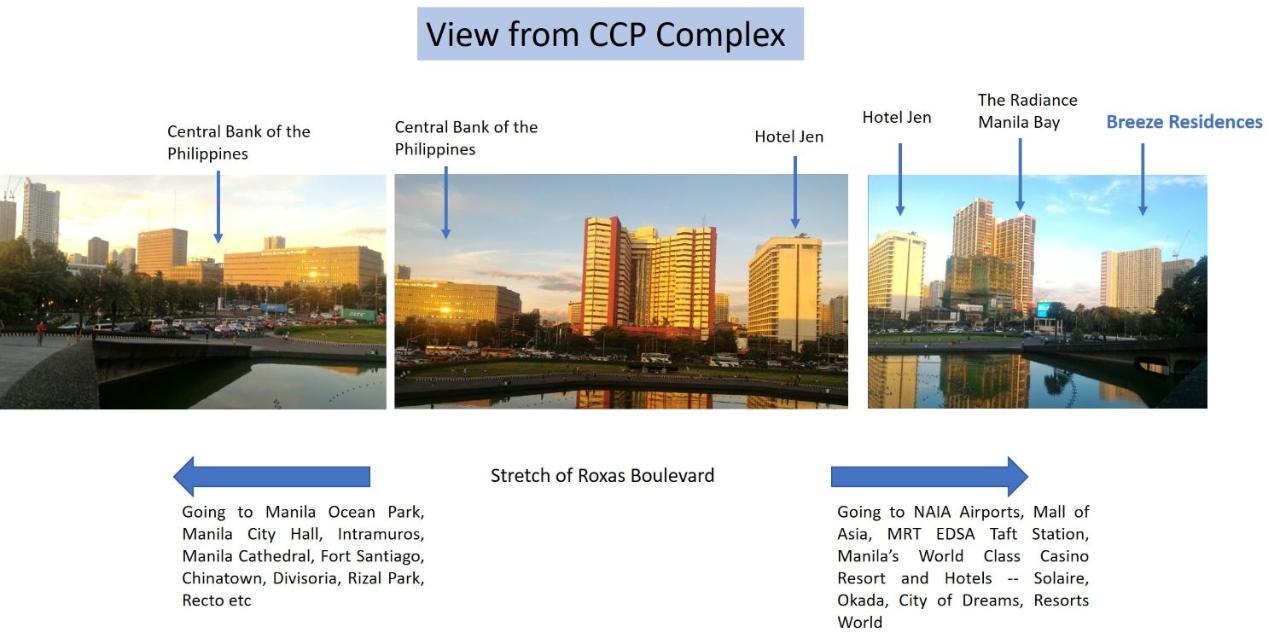 Studio Condo Manila By The Bay Roxas Blvd Near Us Embassy Zewnętrze zdjęcie